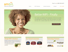 Tablet Screenshot of ambitwifi.com